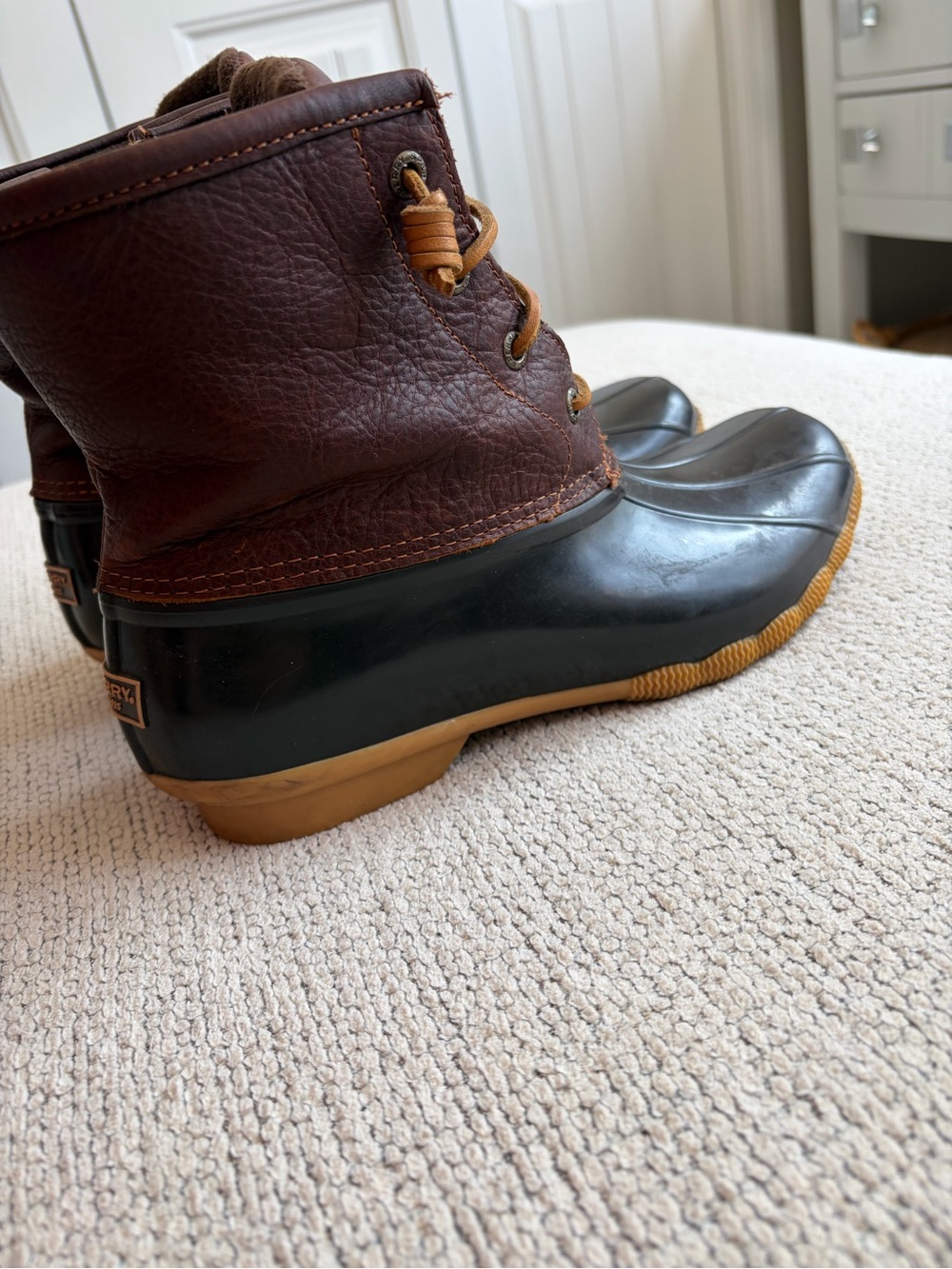 Sperry Saltwater Lace Up Duck Boot - Picture 6 of 8